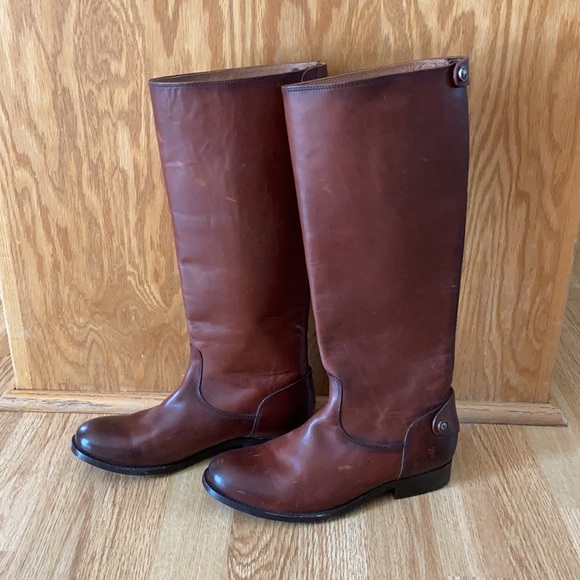 Frye Melissa Button Back - Zip Boot - Picture 3 of 8